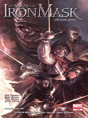 cover image of Marvel Illustrated: The Man in the Iron Mask, Part 1